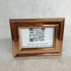 Something Blue Frame Size 4.75"x3.5" Plastic Rose Gold SIGNS