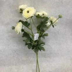 Something Blue DECOR Hobby Lobby Ranunculus Floral Ivory Size 2pc FLORAL