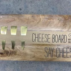 Something Blue Wedding THE PARLOUR Mudpie #4110004 Say Cheese Cheese Board