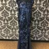 Something Blue Alex Evenings Women MOB Sequin Navy Size 22W FORMAL/MOTHER'S DRESSES