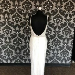 Something Blue Allure 9707T Women Wedding Dress Beads/Tulle Ivory Size 12 WEDDING DRESSES