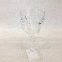 Something Blue DECOR Glassware Glass Clear Size 6.75" Wine Glass GLASSWARE