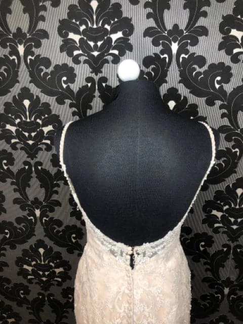 Something Blue WEDDING DRESSES Stella York 6769 Women's Wedding Dress Lace Nude Size 10 Sheath 5 Something Blue WEDDING DRESSES Stella York 6769 Women's Wedding Dress Lace Nude Size 10 Sheath