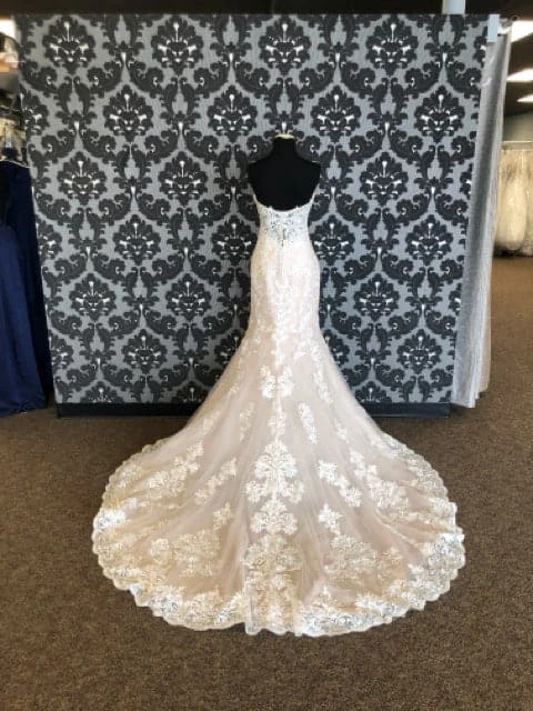 Something Blue Essense Of Australia D2424CR Wedding Dress Lace Ivory/Champagne WEDDING DRESSES 7 Something Blue Essense Of Australia D2424CR Wedding Dress Lace Ivory/Champagne WEDDING DRESSES