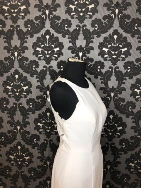 Something Blue WEDDING DRESSES Allure Romance 3063 Women's Wedding Dress Crepe/Lace Ivory 5 Something Blue WEDDING DRESSES Allure Romance 3063 Women's Wedding Dress Crepe/Lace Ivory