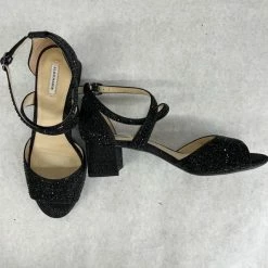 Something Blue NEW ARRIVALS Alex Marie Women's Shoe Glitter Black Size 8