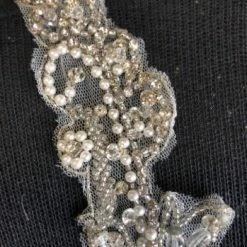 Something Blue Amalee August STRAP-NL722 Straps Beaded Ivory Size OS "AS IS" NEW ARRIVALS