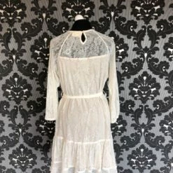 Something Blue Mia Joy Size Large Ivory Lace With Nude Lining
