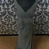 Something Blue FORMAL/MOTHER'S DRESSES Cameron Blake 217641 Formal Chiffon/Beaded Smoke Size 26W