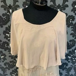 Something Blue Miss Cristina 3215 Formal Lace/Chiffon Nude Size 2XL