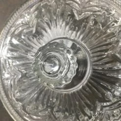 Something Blue Wedding Avon Candy Dish Glass Clear Size 2pc CONTAINER DECOR