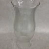 Something Blue Hurricane Size 14" Glass Clear Hourglass VASES DECOR