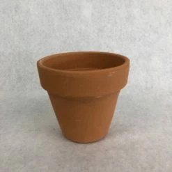 Something Blue Container Size 4"x4.5" Clay Terracotta CONTAINER