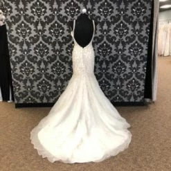 Something Blue WEDDING DRESSES Mori Lee Wedding Dress Tulle/Beads Ivory Size 6 Strapless