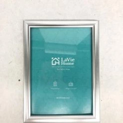 Something Blue Frame Wood/Glass Silver Size 5"x7" SIGNS DECOR