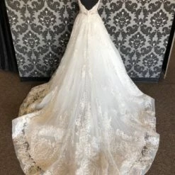 Something Blue Allure Bridal Disney "Beauty's Rose" Size 6 Ivory Ballgown 12 Something Blue Allure Bridal Disney