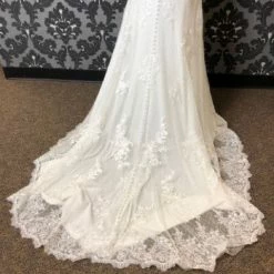 Something Blue WEDDING DRESSES Sincerity Bridal 3885 Wedding Dress Lace/Tulle Ivory Size 10 9 Something Blue WEDDING DRESSES Sincerity Bridal 3885 Wedding Dress Lace/Tulle Ivory Size 10