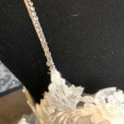 Something Blue Enzoni Lilac 17664 Women's Wedding Dress Lace Ivory Size 6 WEDDING DRESSES