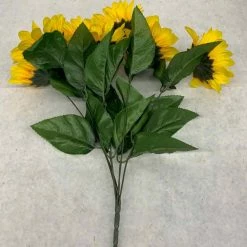 Something Blue Hobby Lobby Sunflower Floral Yellow/Brown/Green Size 18" FLORAL