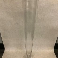 Something Blue Vase Glass Clear Size 23.5" Pilsner VASES DECOR