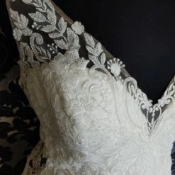 Something Blue Sincerity 44253 Wedding Dress Size 26 Lace/Tulle Ivory Sleeveless Mermaid WEDDING DRESSES