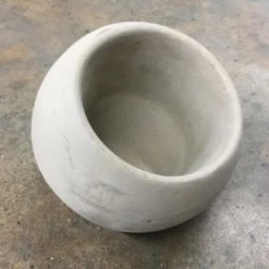 Something Blue Sullivan's Ball Planter Concrete 5" THE PARLOUR