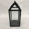 Something Blue DECOR As Is Hobby Lobby Lantern Metal/Glass Black/Clear Size 4.5" X 12.5" 2 Something Blue DECOR As Is Hobby Lobby Lantern Metal/Glass Black/Clear Size 4.5" X 12.5"