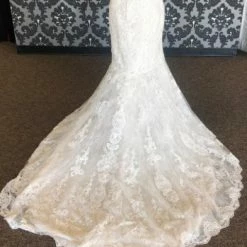 Something Blue Maggie Sottero Wedding Dress Lace Ivory Size 8 Strapless 10 Something Blue Maggie Sottero Wedding Dress Lace Ivory Size 8 Strapless