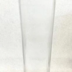 Something Blue DECOR Home Goods Vase Glass Clear Size 23.75"x4.75"x4.75" Square VASES