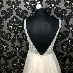 Something Blue WEDDING DRESSES Stella York 6724DM Women's Wedding Dress Tulle Moscato Size 10 10 Something Blue WEDDING DRESSES Stella York 6724DM Women's Wedding Dress Tulle Moscato Size 10