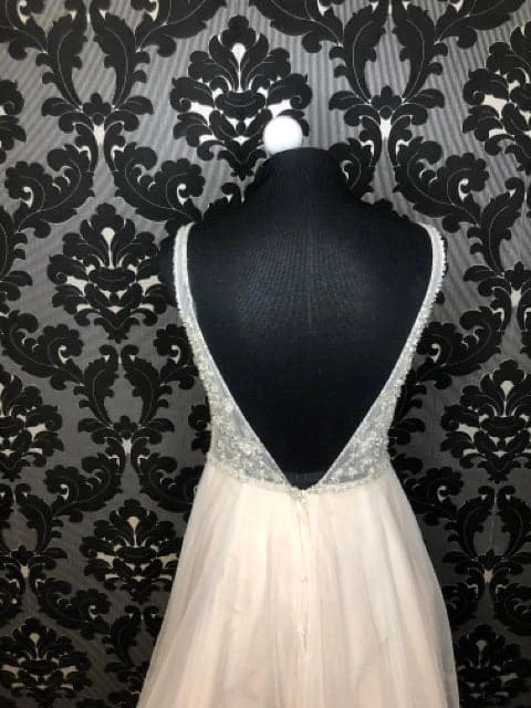 Something Blue WEDDING DRESSES Stella York 6724DM Women's Wedding Dress Tulle Moscato Size 10 6 Something Blue WEDDING DRESSES Stella York 6724DM Women's Wedding Dress Tulle Moscato Size 10