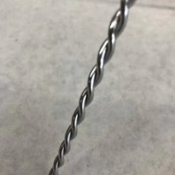 Something Blue DECOR Easel Twisted Metal Silver Size 5.5" SIGNS