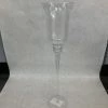 Something Blue 18.75" Kirkland's Goblet Clear Glass Candle Holder DECOR