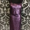 Something Blue Emma Mae Bridal 30722 Women's Formal Sequin Aubergine Size 10
