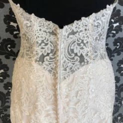 Something Blue Mori Lee Size 22W Champagne Strapless Fit & Flare 11 Something Blue Mori Lee Size 22W Champagne Strapless Fit & Flare