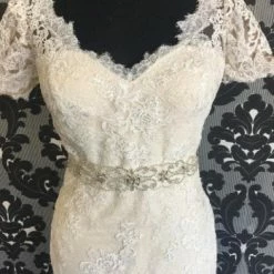 Something Blue Wedding Pronovias Wedding Dress Lace Ivory & Blush Size 8 NEW ARRIVALS 10 Something Blue Wedding Pronovias Wedding Dress Lace Ivory & Blush Size 8 NEW ARRIVALS