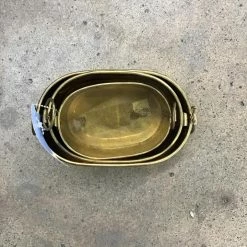 Something Blue Wedding Size 3pc Bucket Brass Brass CONTAINER