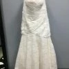 Something Blue Mori Lee Women Wedding Dress Lace Ivory/Creme Size 28W Strapless WEDDING DRESSES