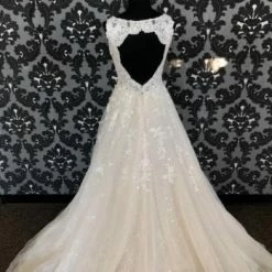 Something Blue Martina Liana MARCY 834 Women's Wedding Dress Lace/Tulle Size 10