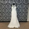 Something Blue Stella York 6435 Wedding Dress Lace Ivory/Moscato AS IS LARGE HOLES IN HIPS