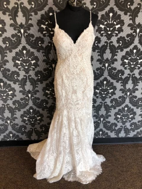 Something Blue WEDDING DRESSES Allure Bridal C534 Size 12 Ivory And Champagne Lace Beaded Mermaid 3 Something Blue WEDDING DRESSES Allure Bridal C534 Size 12 Ivory And Champagne Lace Beaded Mermaid