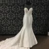 Something Blue Wedding Allure Bridal Women's Wedding Dress Bengaline Ivory Size 10 WEDDING DRESSES