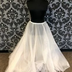 Something Blue Madison James MJ619T Size 18 Champange Tulle Ballgown Skirt