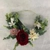 Something Blue DECOR Wreath Size 8" Greenery/Floral Blush/Burgundy/Ivory