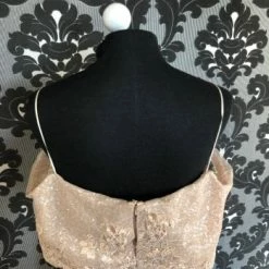 Something Blue FORMAL/MOTHER'S DRESSES Ricky Freeman Women's Formal Lace Gold Size 18