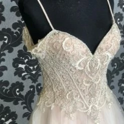 Something Blue WEDDING DRESSES Justin Alexander JOANIE 88052 Women's Wedding Dress Beaded/Tulle A-line