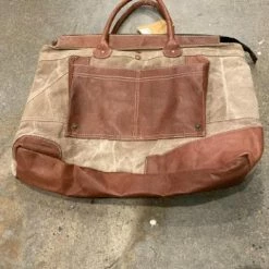 Something Blue Wedding THE PARLOUR Mona B M-5411 Tote Canvas Brown