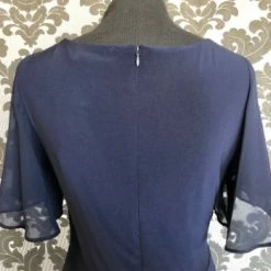 Something Blue Ralph Lauren Formal Poly Spandex Navy Size 10 FORMAL/MOTHER'S DRESSES