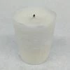 Something Blue Pillar Candle Wax Ivory Size 4" CANDLES (AS IS) DECOR