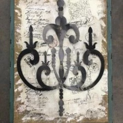 Something Blue Wedding DECOR Sign Metal Teal/Beige/Ivory/Black Size 20.5"x28" SIGNS